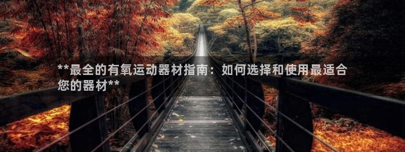意昂体育3平台注册：**最全的有氧运动器材指南：如何
