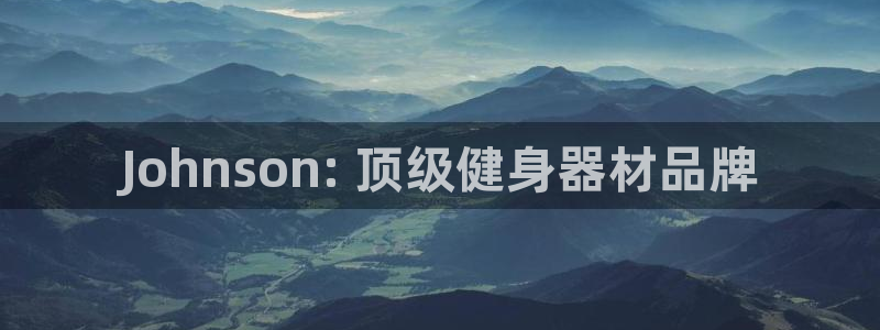 意昂体育3平台是正规平台吗安全吗：Johnson: 