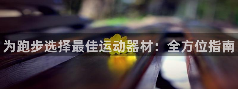 意昂3集团官网首页：为跑步选择最佳运动器材：全方位指